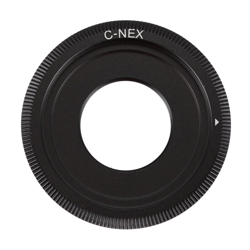 Zwarte C Mount Lens Voor Sony NEX-5 NEX-3 NEX5 NEX-C3 NEX-VG10 Adapter C-NEX