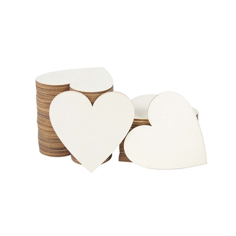 5 kpl 8-15cm sydämenmuotoista puuviipaletta keskeneräinen tyhjä puusydämet koristeet jouluhääjuhlat scrapbooking tee itse askartelu: B01 8cm