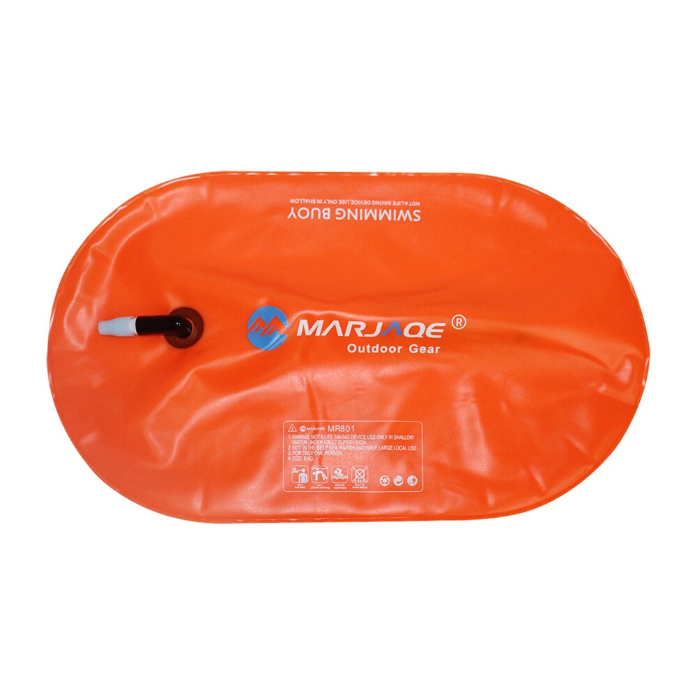 3 Color Swimming Tow Float Float Buoy Air Dry Bag Swimming Trainning Safety Mark Inflatable Flotation Bag