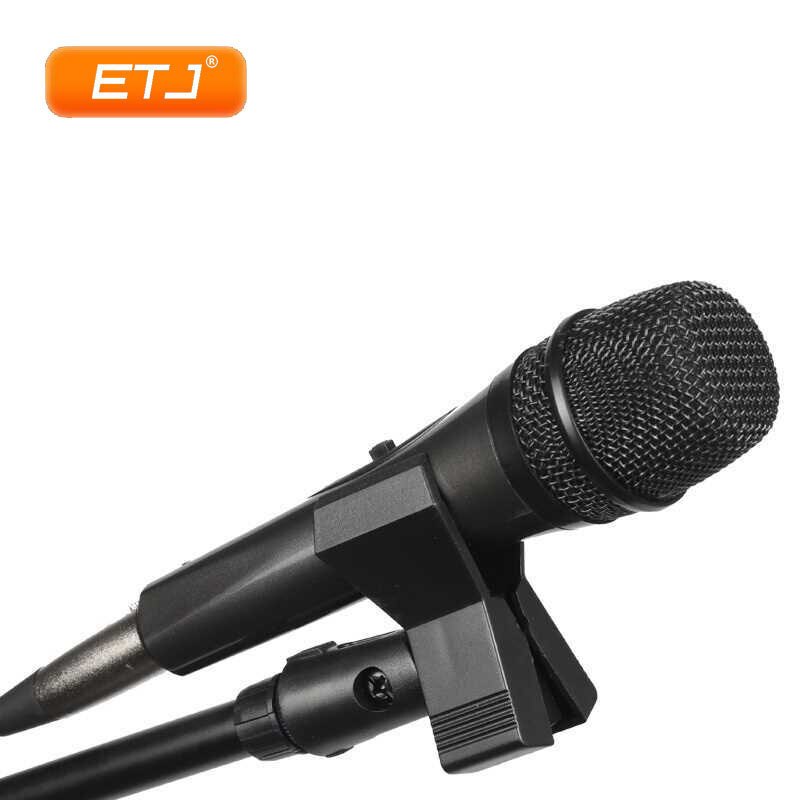 Dynamic KTV Microphone Uni-directional Vocal Wired Handheld Karaoke Microphone Plastic Body Lightweight Easy To Carry