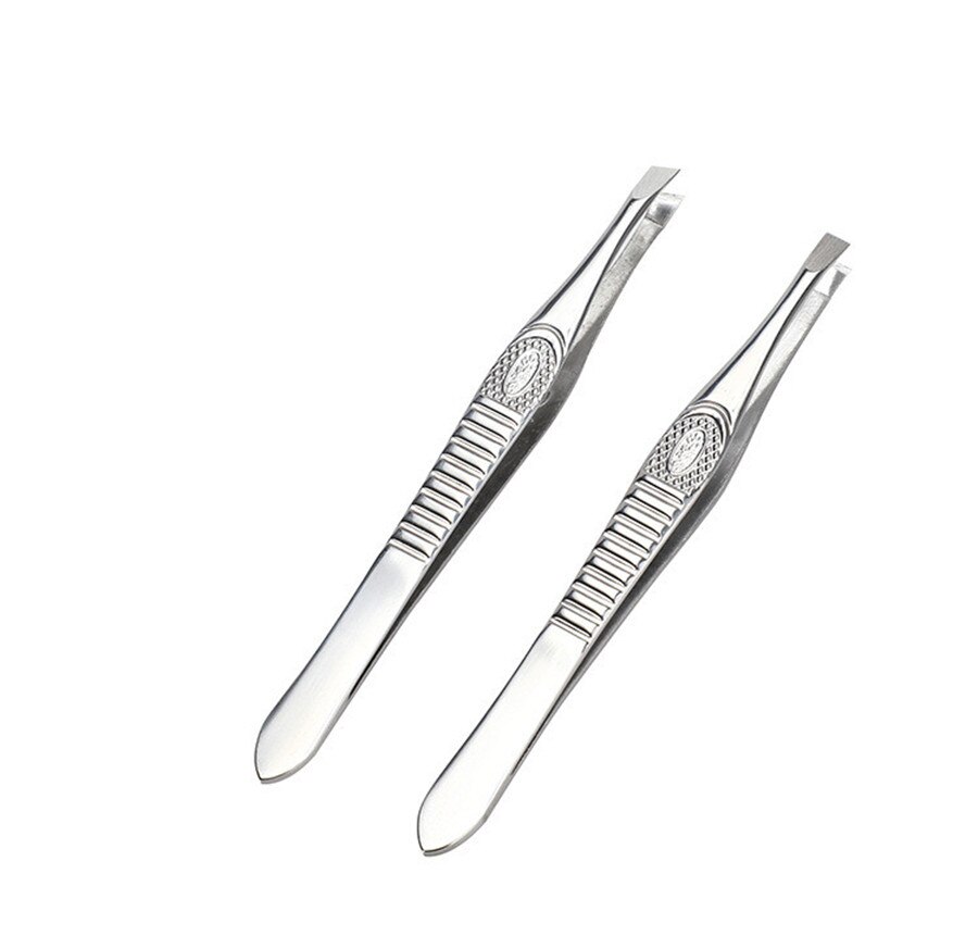 Pinzas de acero inoxidable para quitar bigote, pinzas para la boca, en oferta, E405