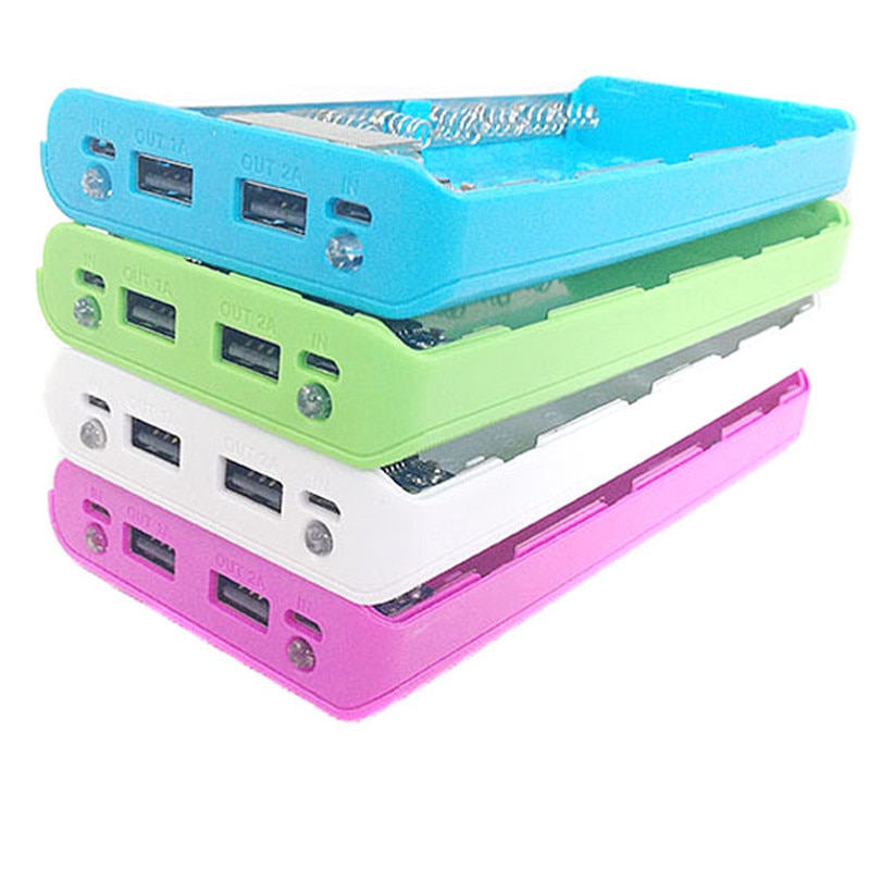 8X18650 Diy Draagbare Batterij Power Bank Shell Case Box Lcd-scherm Powerbank Doos Voor Diy Kit Powerbank 18650