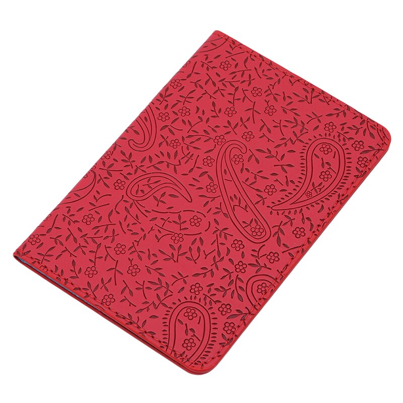 Cover Travel Passport Cover Card Case Vrouwen Mannen Reizen Creditcardhouder Reizen Id & Document Paspoort Kaarthouder pakket: red