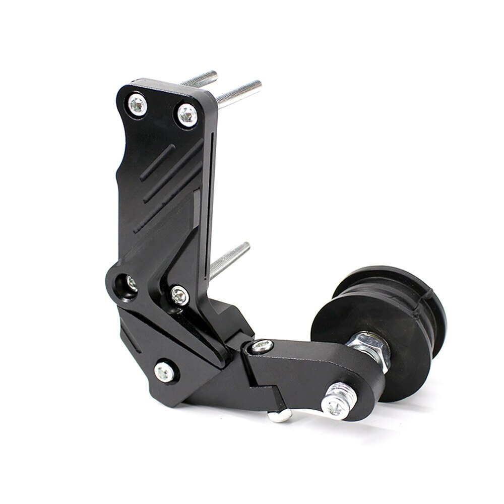 Uniwersalny aluminium motocyklowe regulator rolkowy napinacz łańcucha dla siekacz ATV silnik terenowy