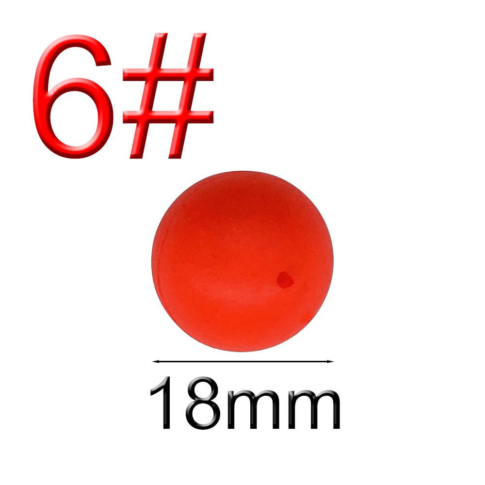 1 # -10 # EPS Float Ball Foam Ball Opvallende bonen Gemodificeerde Float Ball Float Sferische boei Vistuig Heldere kleuren: Light Grey