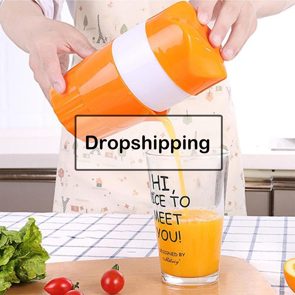 Portable Manual Citrus Juicer Cup for Orange Lemon Fruit Squeezer 300ML Orange Juice Cup Child Outdoor Potable Juicer Machine