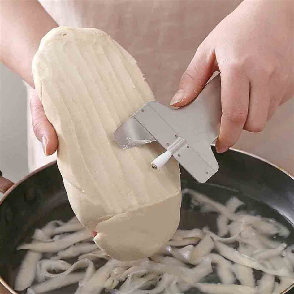 Household Noodles Dedicated Single-sharp Stainless Steel Noodles Slitting Machine flour dough slicing knife cutting Making tool