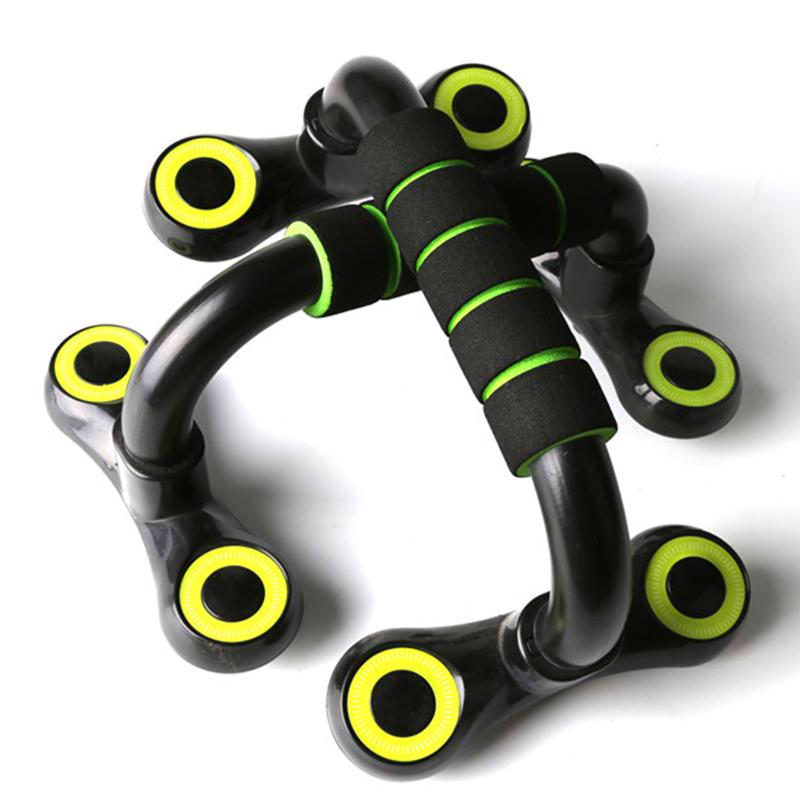 1 Pair Pushup Bars Stands Wide-eyed Push-up Stand Slope-assisted Muscle Stands Pushup Frame Anti-slip Handle Push-up Stands