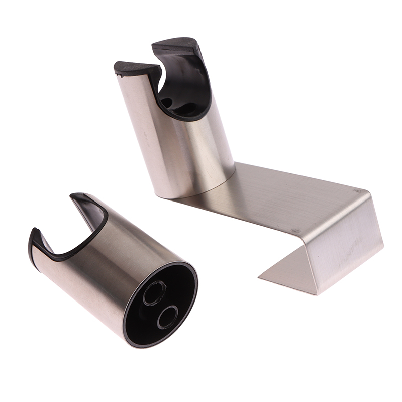 1 stk. rustfritt stål holder krok henger bidet sprayholder toalett baderomsfeste hengebrakett for hånddusj