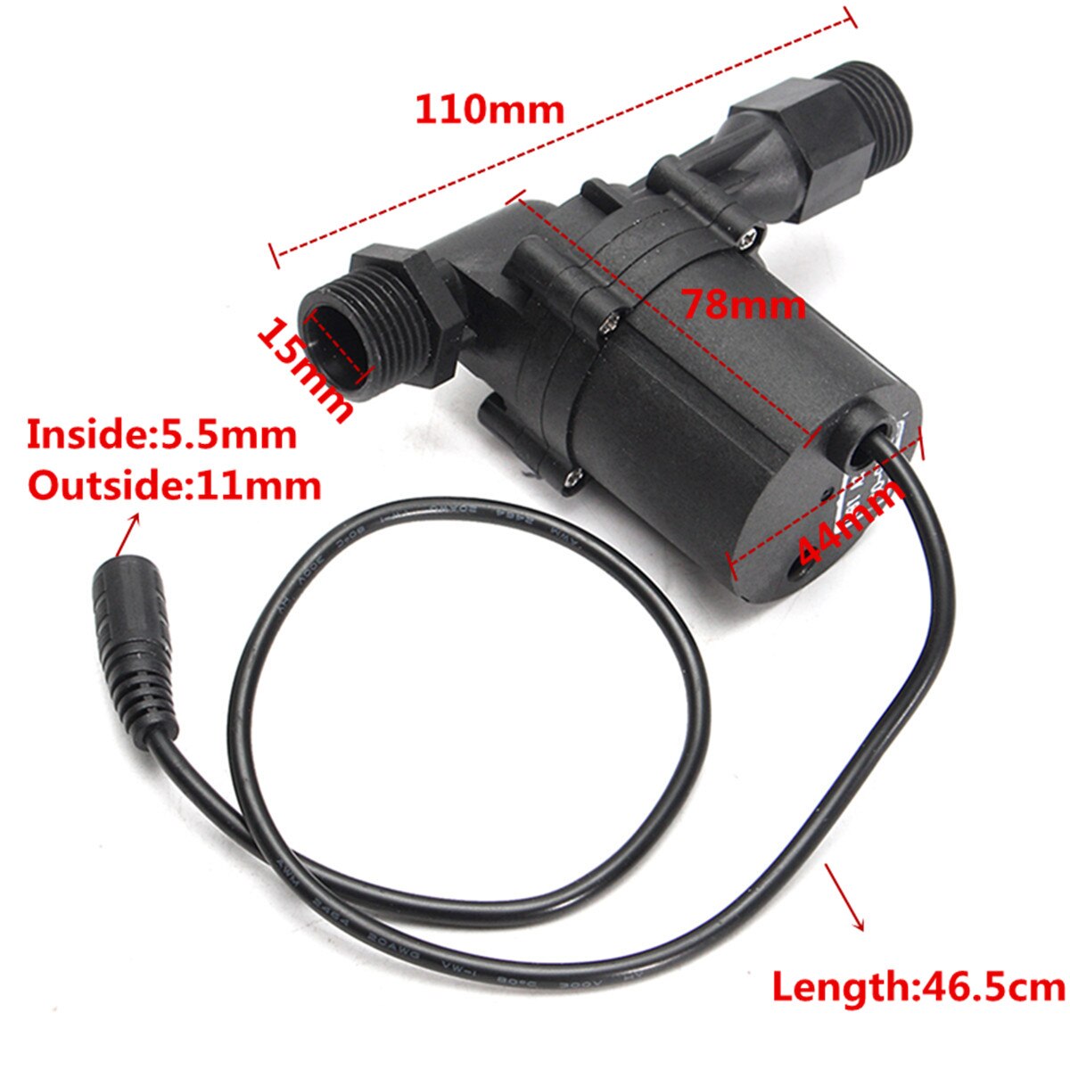 Dc 12V 18W Laag Geluidsniveau Duurzaam Brouwen Pomp Homebrew Bier Circulatie Borstelloze Water Pompen Thuis Bier Brouwen Pompen