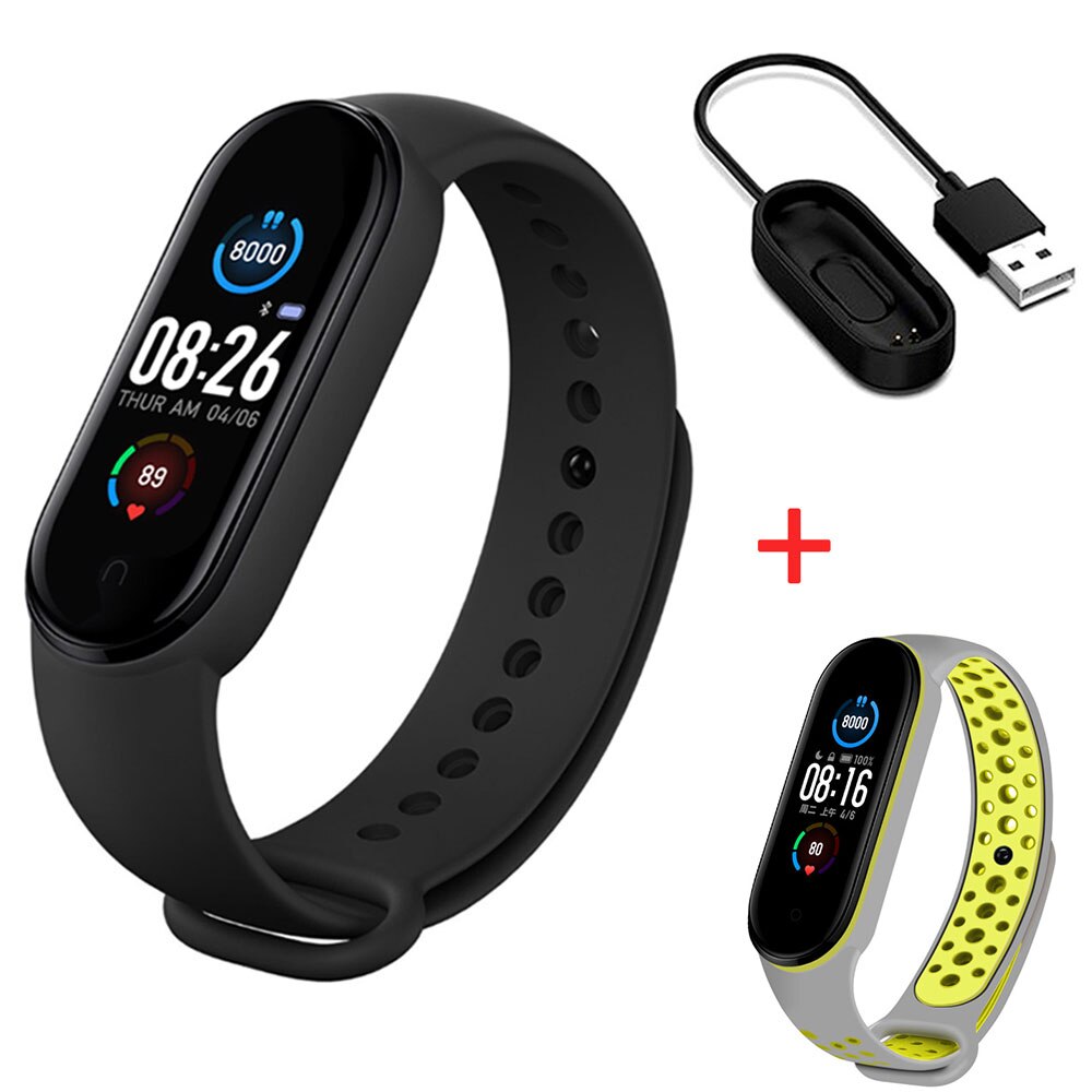 M5 Smart Band M5 Smart Uhren Sport Fitness Tracker Pedometer Herz Rate Blutdruck Monitor Bluetooth Armband Männer Frauen: 10