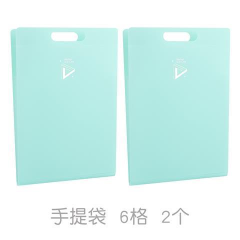 2pcs-6 Grids Handheld File Folder Organ Box Bag Mu... – Vicedeal