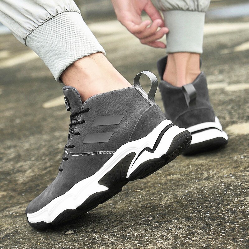 Buty sportowe męskie buty na koturnie wzrost wysokości buty dla mężczyzn wysokość zwiększenie buty wkładka 7-8cm