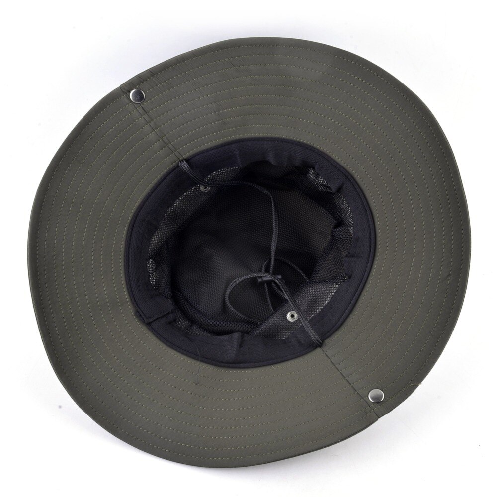 Anti-uv sol hatte til kvinder udendørs sport hat bred skygge fiskeri cap sommer vandring camping ben gorros unisex spand hætter mænd