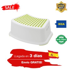 Escalon Infantil Antideslizante, alzador antideslizante infantil, escalon infantil, taburete de baño, alzador de baño
