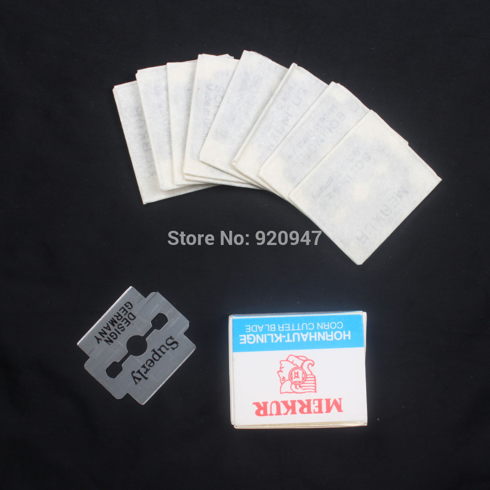 20 Pcs Replacement Blade for Callous Corn Cutter Razor Double-Edged Tools