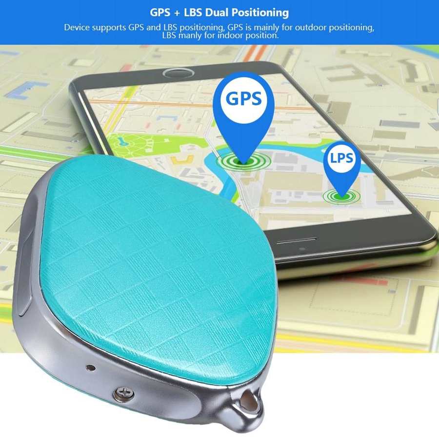 GPS Portable A9 collier GPS GSM LBS WiFi suivi en temps réel géo localisateur