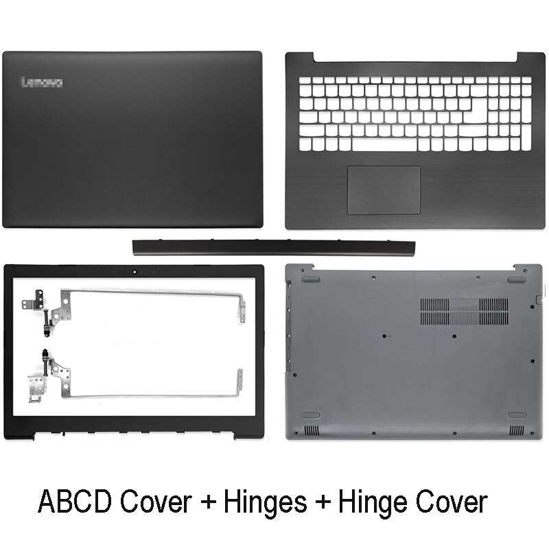 For Lenovo IdeaPad 320-15 320-15ISK 320-15IKB 320-15ABR Series Laptop LCD Back Cover Front bezel Hinges Palmrest Bottom Case