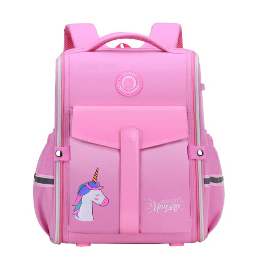 GREATOP Style Schoolbag OXford Waterproof Kids Backpack Boy Girl School Bags Children Satchel Students Mochila: Pink
