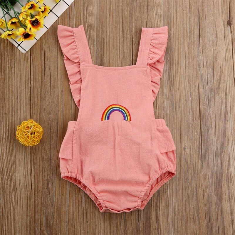 Pudcoco UNS Lager 0-18M Neugeborenen Kleinkind Baby Jungen Mädchen Body Ärmel Baumwolle Sunsuit Sommer Outfit Set Kleidung