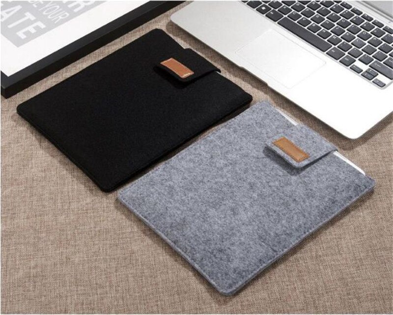 Felt Sleeve Bag Case for Apple iPad 9.7 inch For Samsung 10.1 inch Cover for iPad mini Xiaomi mipad 7.9" 8.0" Huawei T3 9.6"