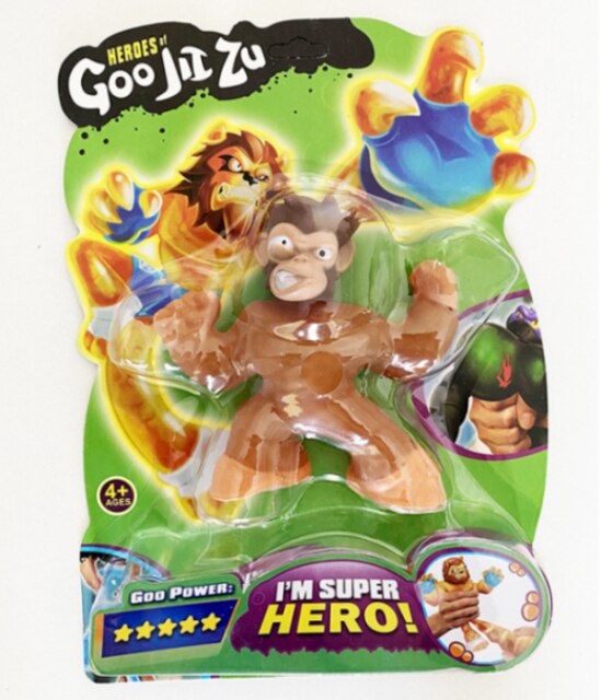 Caldo! Goo Jit Giochi Zu Super Heroes Squeeze Squishy Aumento Anti-Stress Giocattoli Figurine Da Collezione Bambole Morbide Per I Bambini Il Regalo: 8