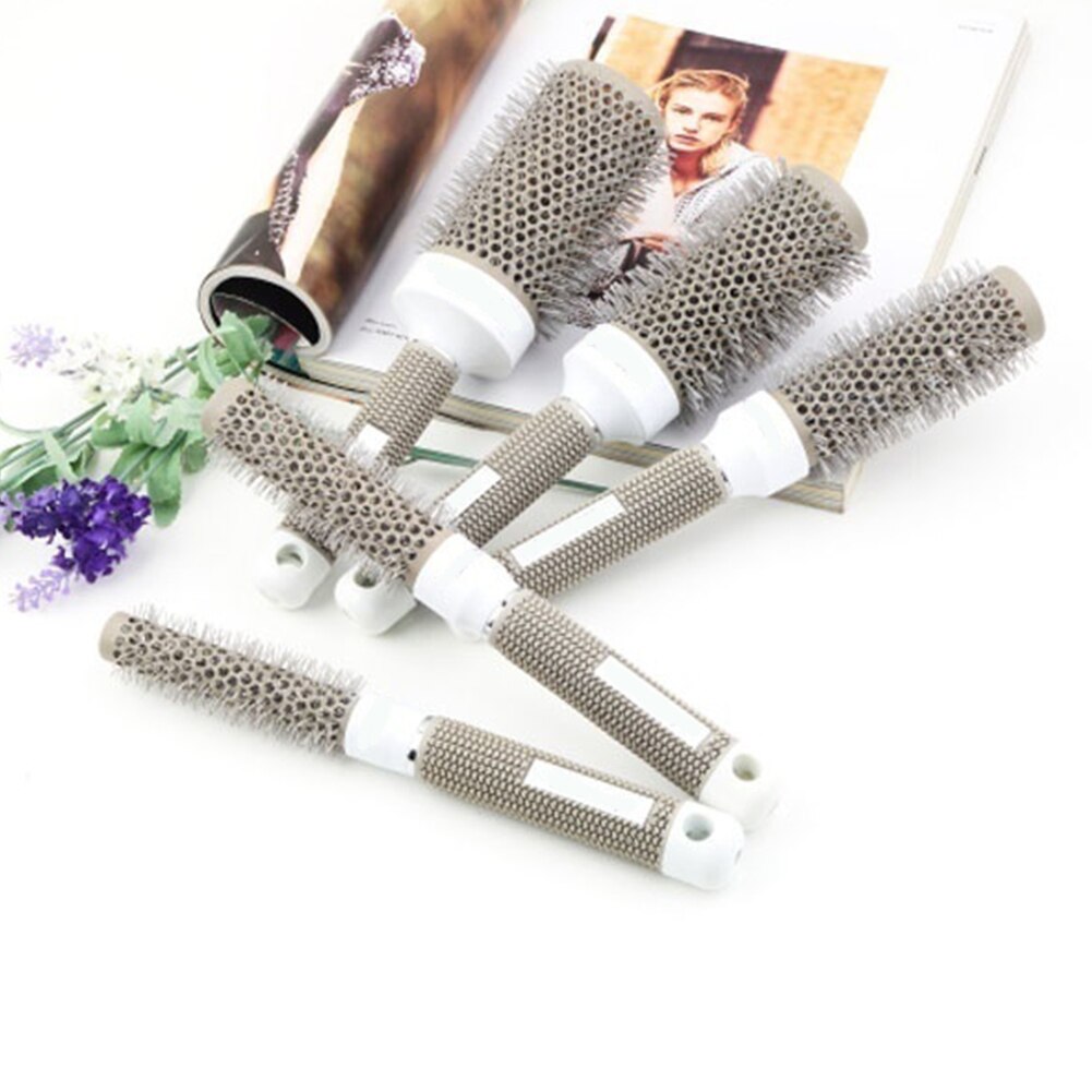 Hairdressing Brushes Ceramic Ionic Round Comb Salon Hair Styling Tools Brushes @