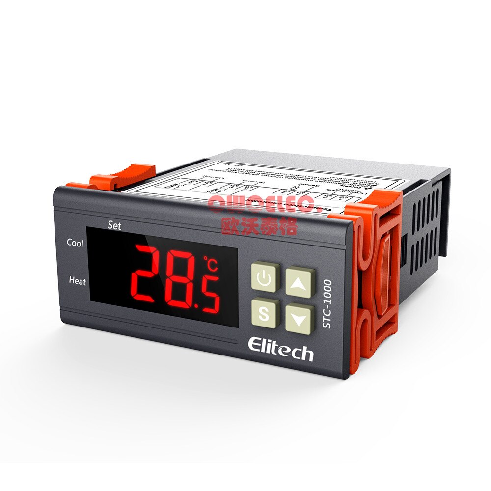 Elitech stc -1000 110v termostat temperaturkontroll inkubator akvarium kjølekjede