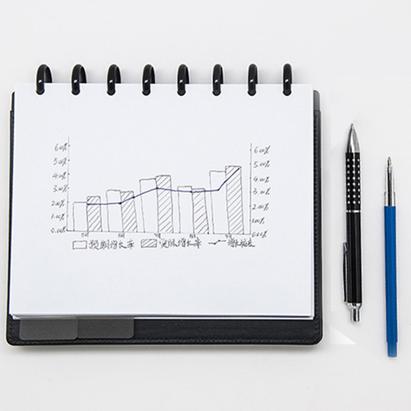 12Pcs Black Binding Discs Plastic Round Buttons Loose-leaf Coil Notebook Disc Arc T Mushroom Hole Binder Buckle Office Supplies