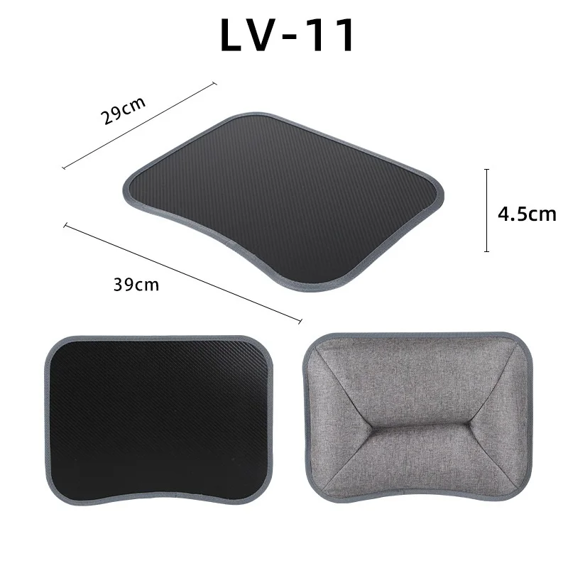 Laptopstativ skrivebordspute for bærbar pc med pute fangeskrivebord med pute pute skrivepute polstret brett med håndtak for kontorarbeid: Blå