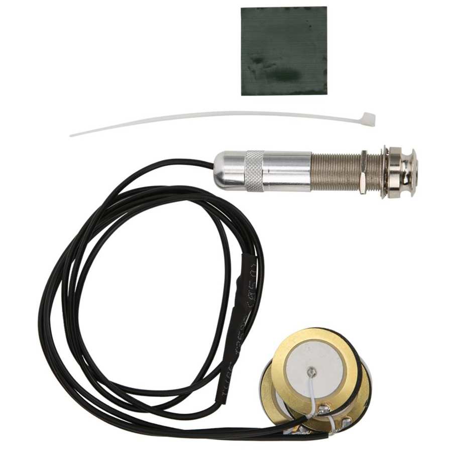 For Folk Guitar Pickup Piezo Transducer Prewired Amplifier with 6 35MM Output