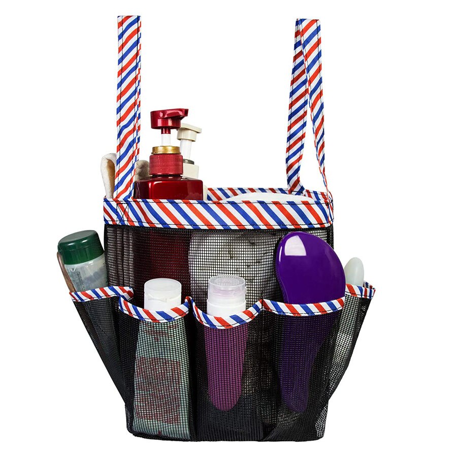Mesh Shower Caddy tote for College Dorm Room Essentials, Hanging Portable Tote Bag Toiletry for Bathroom Accessories