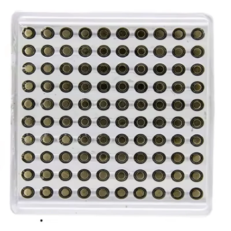 Batterie bouton alcaline AG4 2022 V LR626 1.55 SR626SW, adaptée à la montre, télécommande, jouet, Instruments médicaux, alarme, nouveauté 377: YELLOW