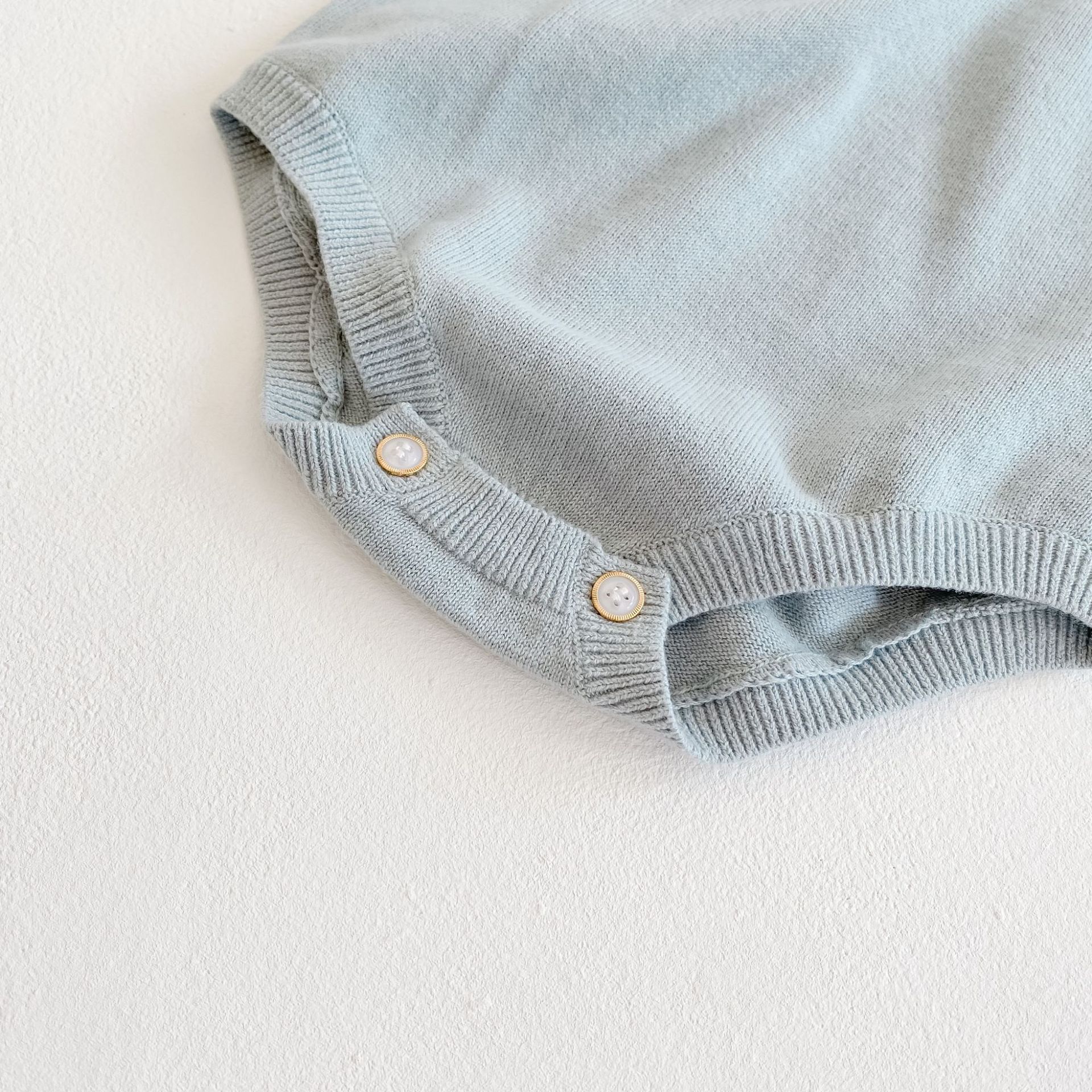 Herfst Baby Jongens Kleding Baby Meisje Gebreide Bodysuit Marine Kraag Baby Kleding Puur Katoen Lange Mouw Peuter Jumpsuit