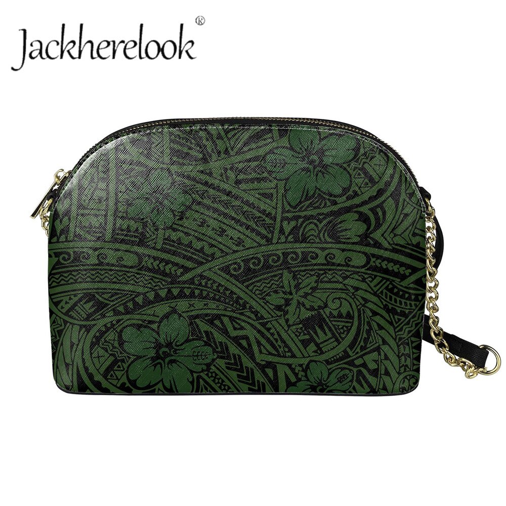 Jackherelook dames crossbody tas met rits en polynesisch hibiscusbloempatroon, prachtige boodschappentassen: Zbab 076 d 49