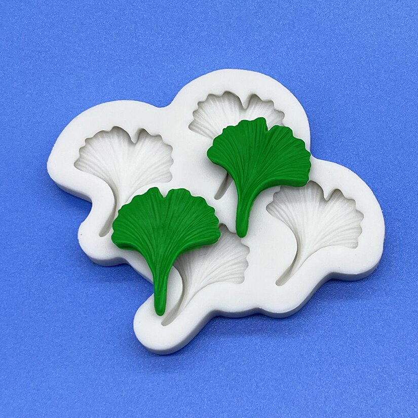 Ginkgo Monstera Deliciosa Leaf Silicone Cake Bakvorm Sugarcraft Chocolade Cupcake Bakvorm Fondant Cake Decorating Gereedschap