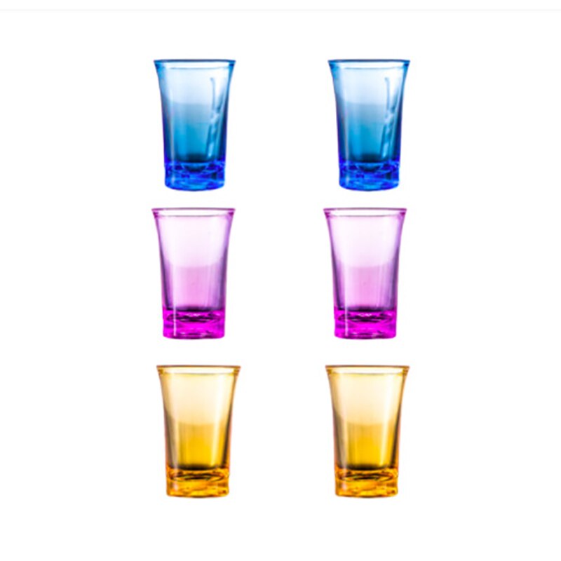 Dozownik robić alkoholu 6 kieliszek robić wina Whisky dozownik piwa uchwyt robić picia gry narzędzia na boże narodzenie strona główna bar kieliszek: Acrylic Cup 02