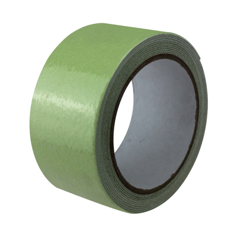 Ruban adhésif antidérapant, bande de sécurité lumineuse, brille dans la nuit, bande de préhension antidérapante, bande Abrasive pour escaliers, plancher: Glow 5cm x 3m