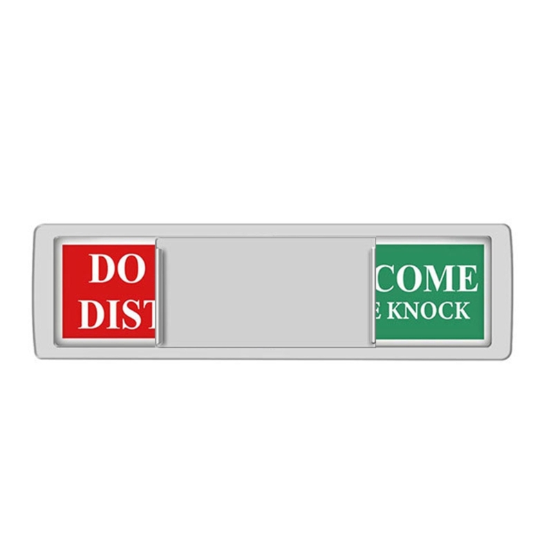 Do Not Disturb Convenient Room Sign Vacant Occupied Door Signs In Use Slider for Bathroom and Meeting