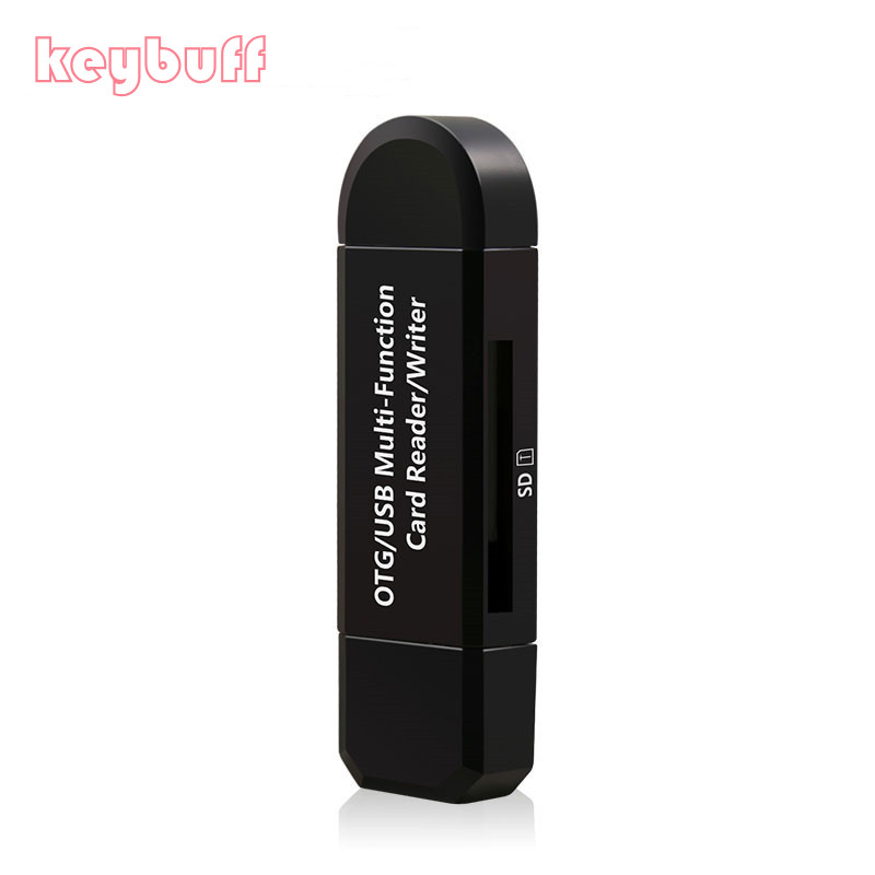 Micro USB OTG 2 in 1 USB 2.0 Adapter SD Card Reader For Android Phone Tablet PC Memery Cards Reading Device microsd reader: Default Title