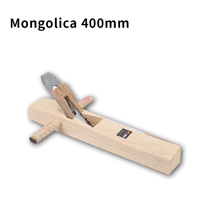 Håndbearbejdning af træbearbejdning let skåret bærende stålblad håndværktøj fladt plan bundkant træ tømrer: Mongolica 400mm