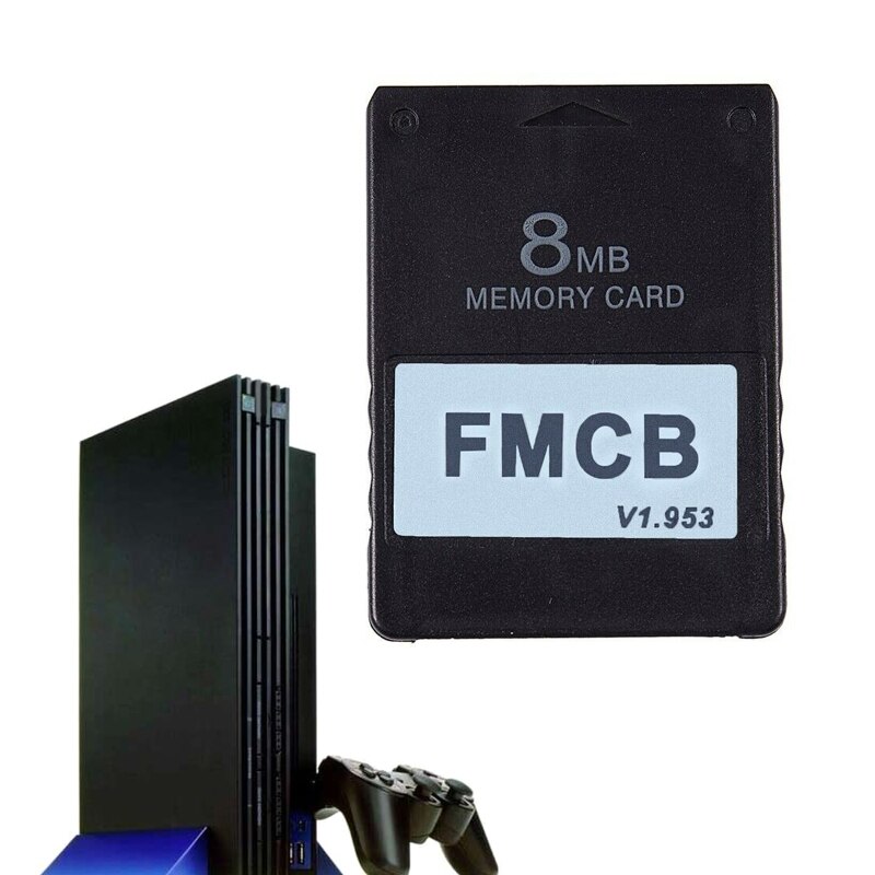 FMCB v1.953 Card Memory Card for PS2 Playstation 2 Free McBoot Card 8MB 16MB 32MB 64MB OPL MC Boot Program Card