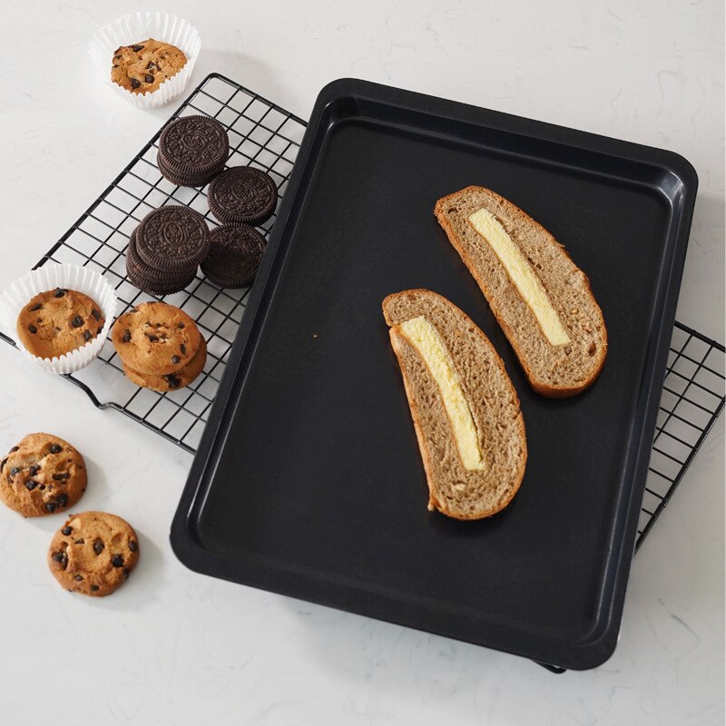 14.5 Inch Super Large Rectangular Baking Pan, Baking Oven Base Plate, Cookie Sheet Pan, Non-stick Brownie Pan