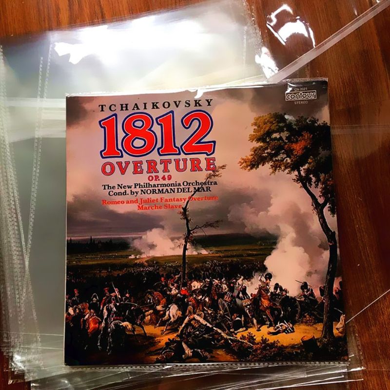 50PCS 12" record protective cover LP vinyl record bag 32cm*32cm protective cover vinyl cover bag for turntable player