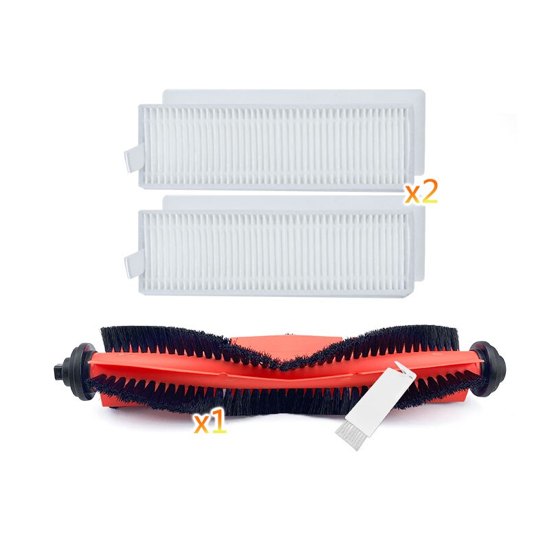 Robot Vaccum Cleaner Main Side cleaning brush hepa Built-in filter Accessories for xiaomi mijia mi G1 Parts home replaceable: 07