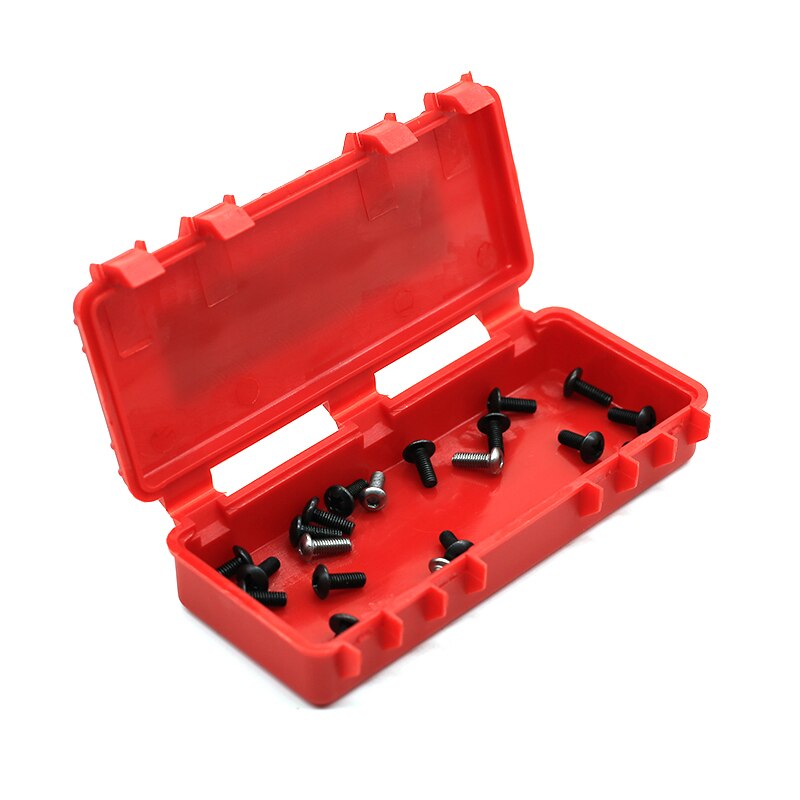 3Pcs Plastic Rc Car Storage Box Decoration Tool for Traxxas Trx4 Axial Scx10 90046 D90 1/10 Rc Crawler Accessories