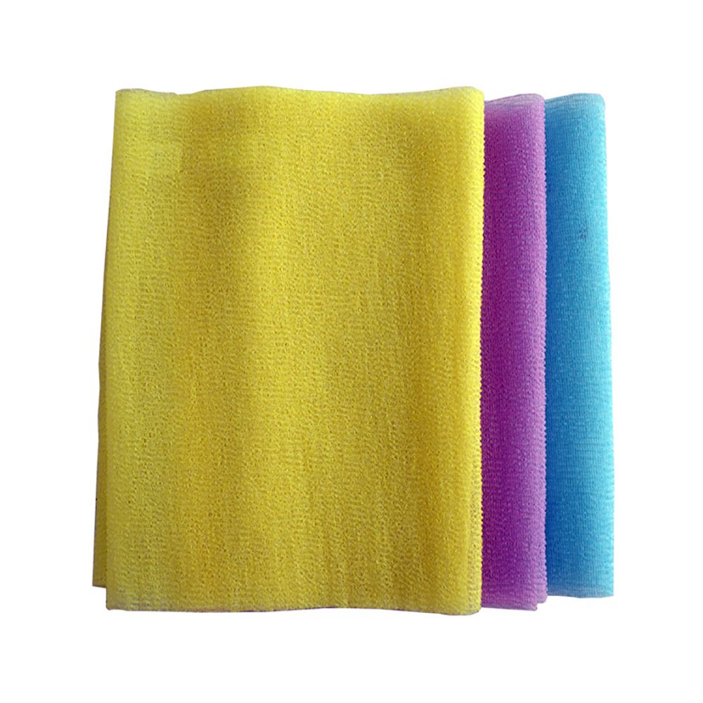 2pcs Body Dead Skin Remover Scrubber Nylon Bath Shower Exfoliating Scrub Sponge Towel Cloth Pad Body Scrub Skin Cleaner Brush