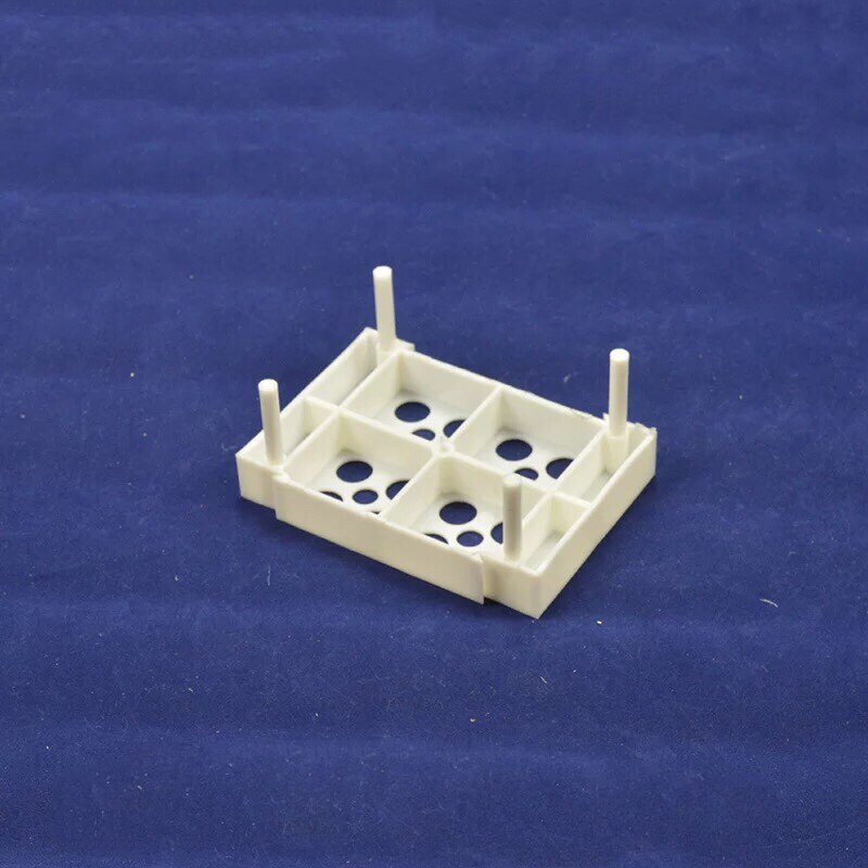 Scientific Plastic Test Tube Rack 4 Pcs for 8mm 10mm Diameter Tubes