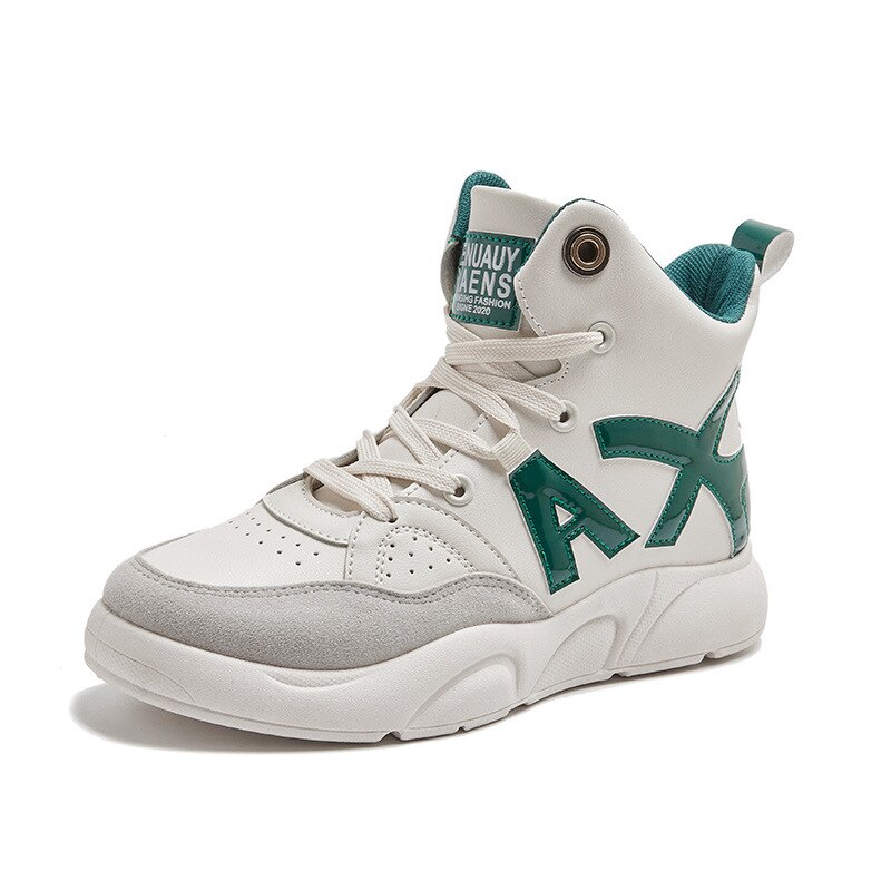 Dames winter hardloopschoenen bekroond vrouwelijke toning sneakers ademende casual sneakers voor dames hoge top sportschoenen