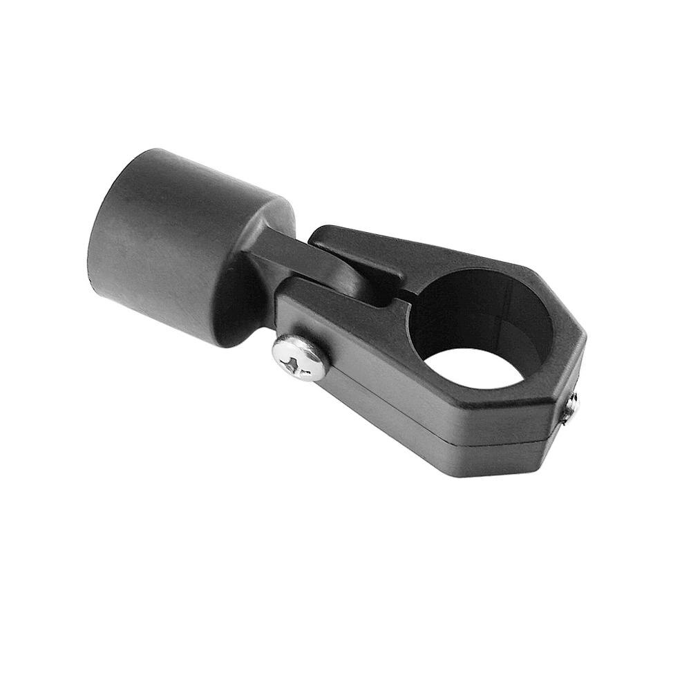 Accesorios de nailon para barcos, tapa deslizante de manga, tubo Bimini de ajuste superior, pinza de mordaza, dosel externo, 2 uds.